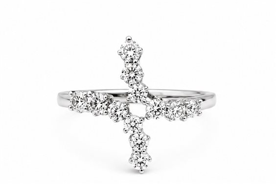 Anello Crivelli Donna in Oro bianco Diamante 1.42 Ct 231-3951 - 231-3951